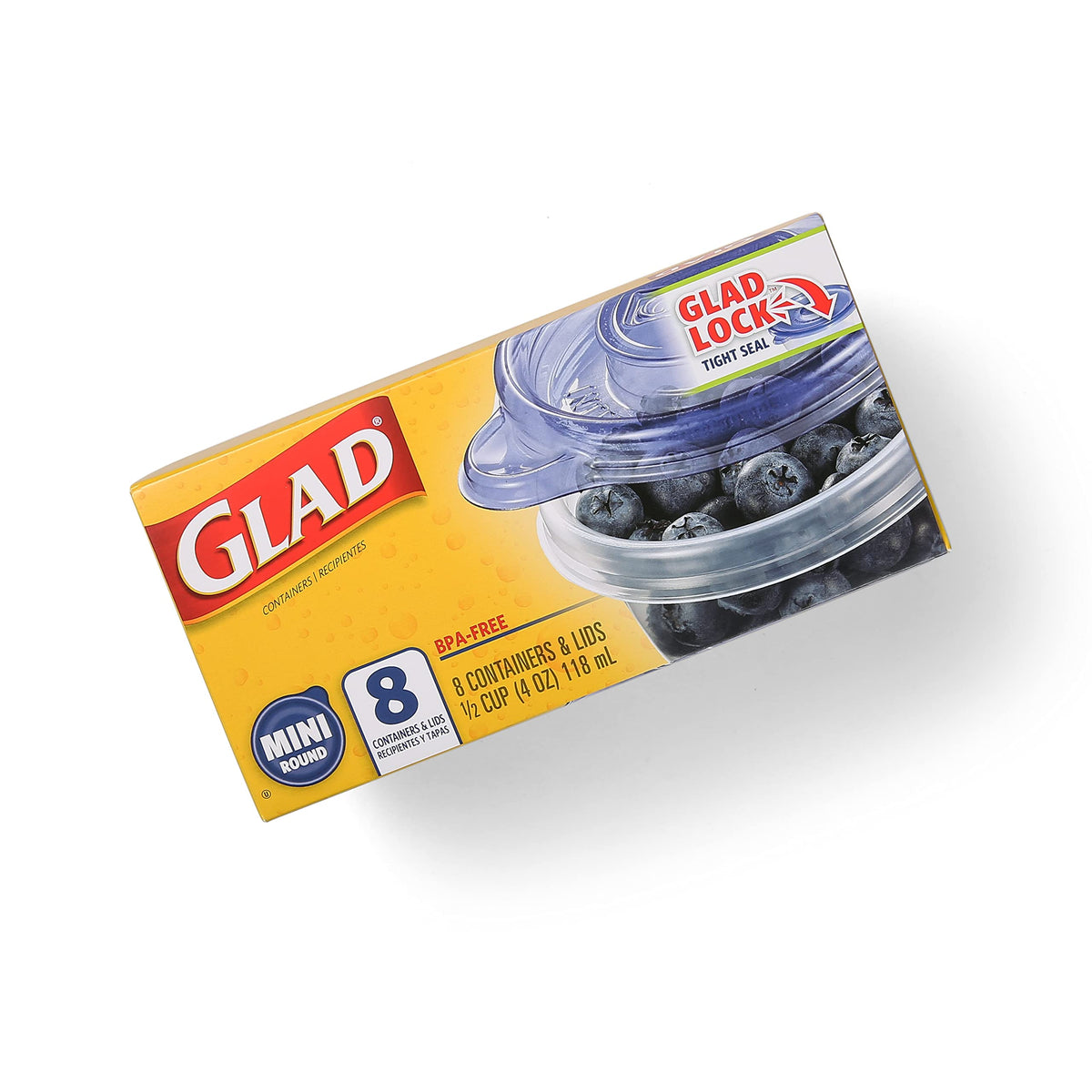 GladWare Mini Round Food Storage Containers (Round / 4 oz - 96 Count)