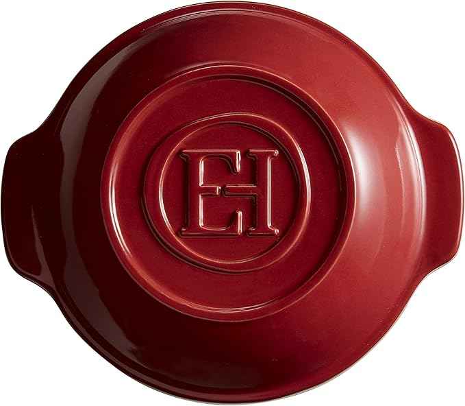 Emile Henry Ceramic Bread/Potato Cooker | Burgundy