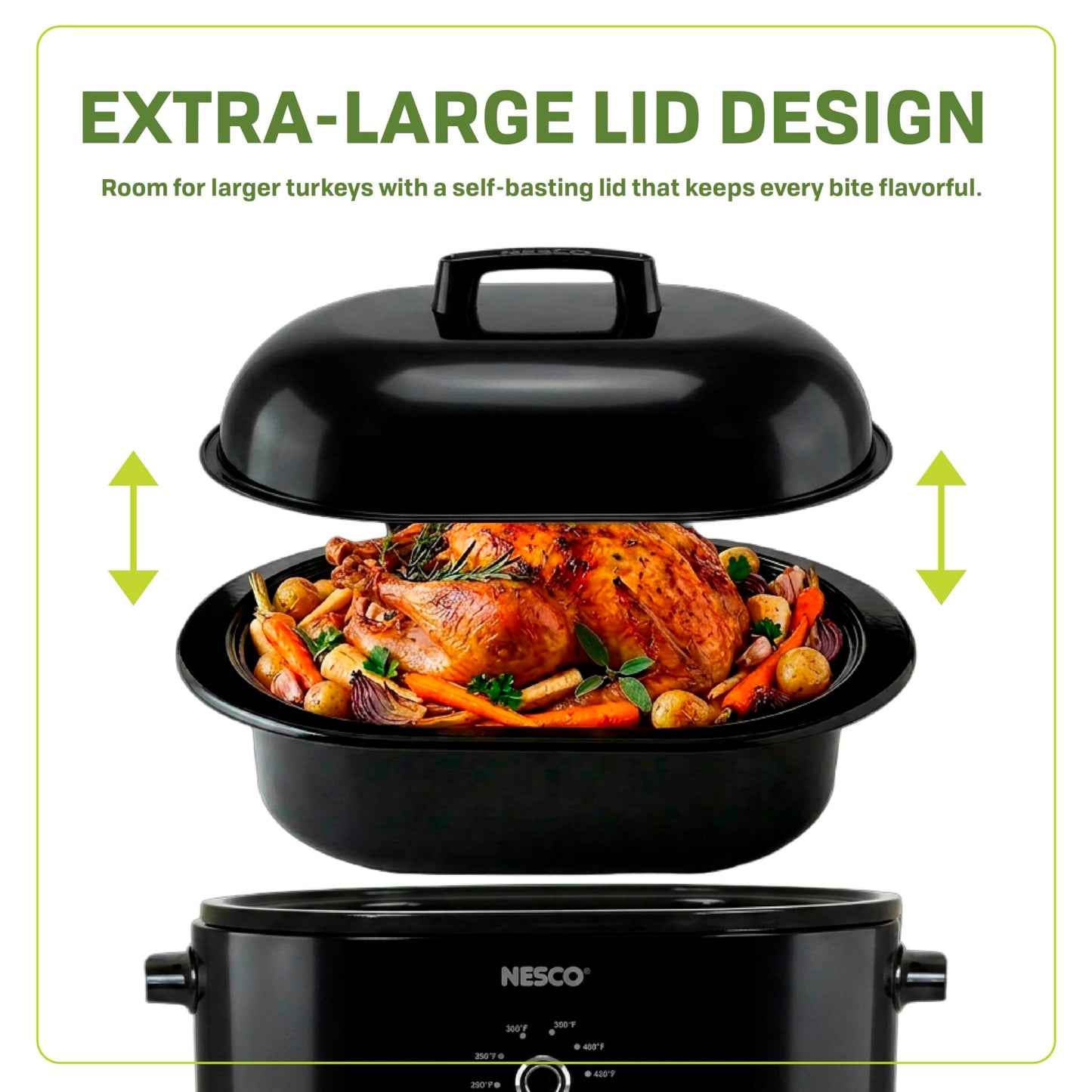 MWR18-13, Roaster Oven, 18 Quarts, Black (Black)
