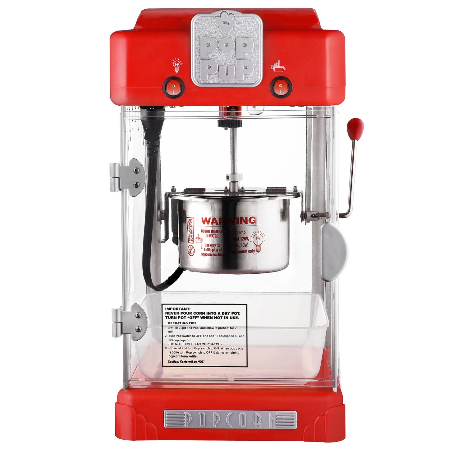 Popcorn 2.5oz Pop Pup Popcorn Machine (Machine)