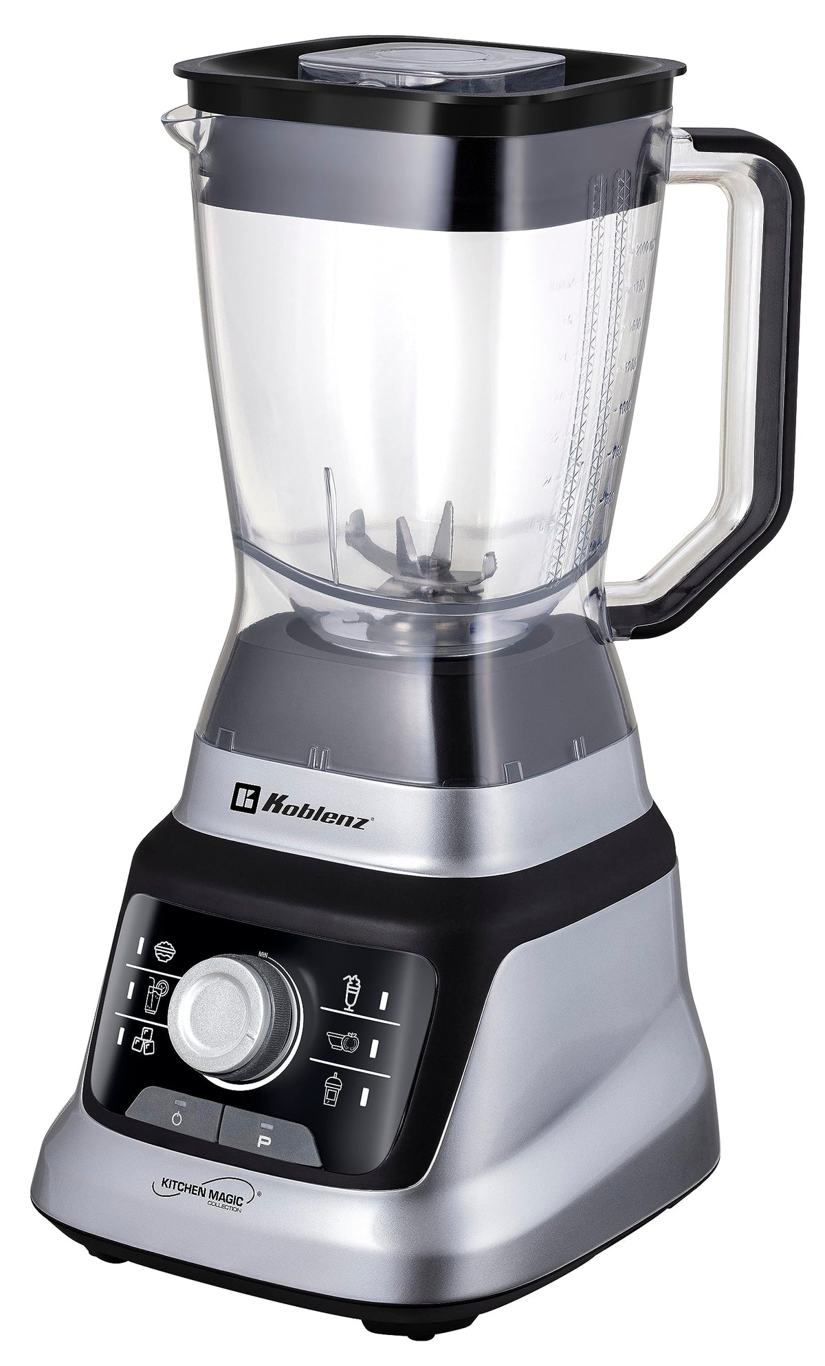 Bob Countertop Blender (1400W - Silver / Silver)