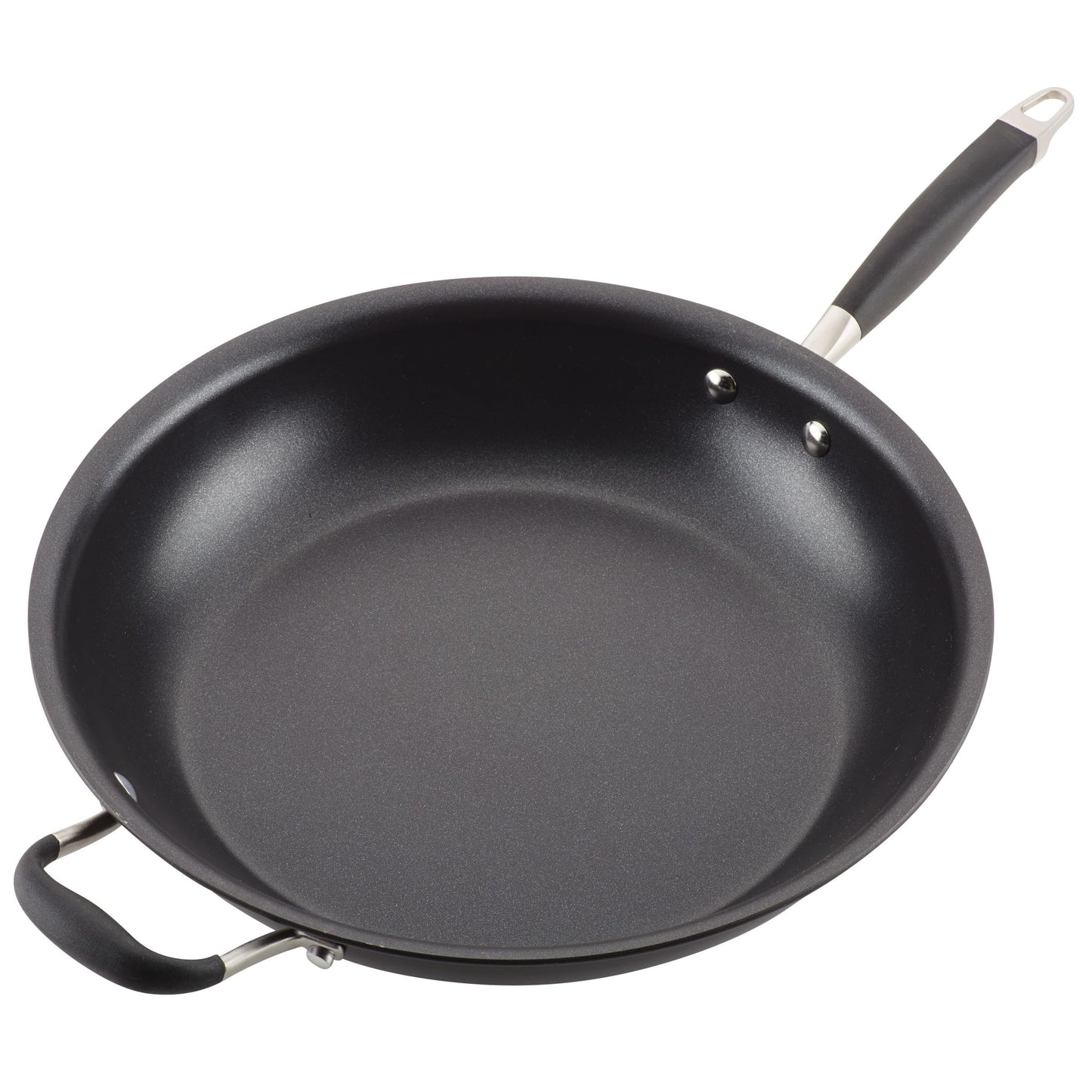 Advanced Home Nonstick Frying Pan with Helper Handle 14.5 (Onyx / Skillet w/ Helper Handle (14.5-Inch))