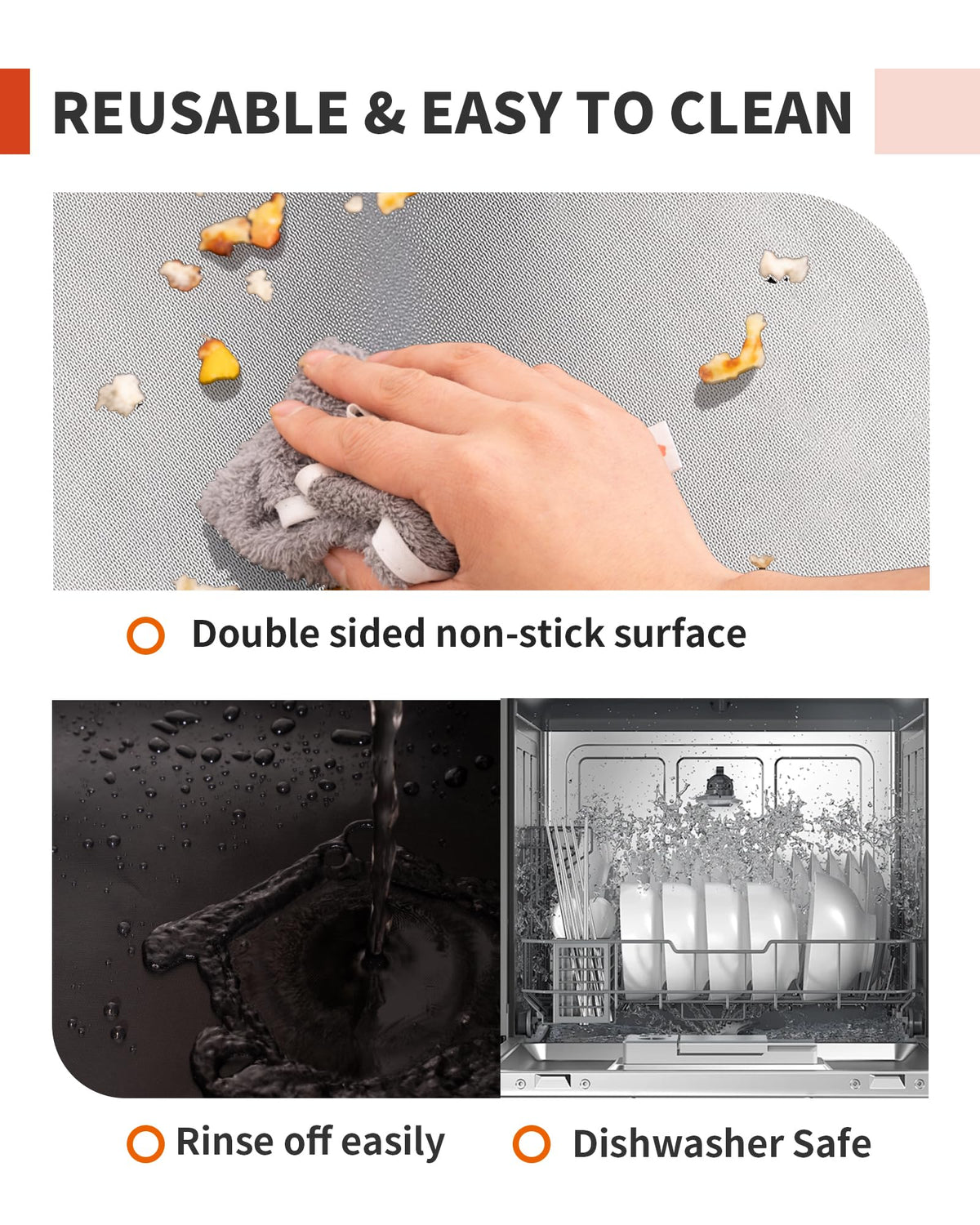 3 Pack Oven Liners for Bottom of Oven (3 Count)