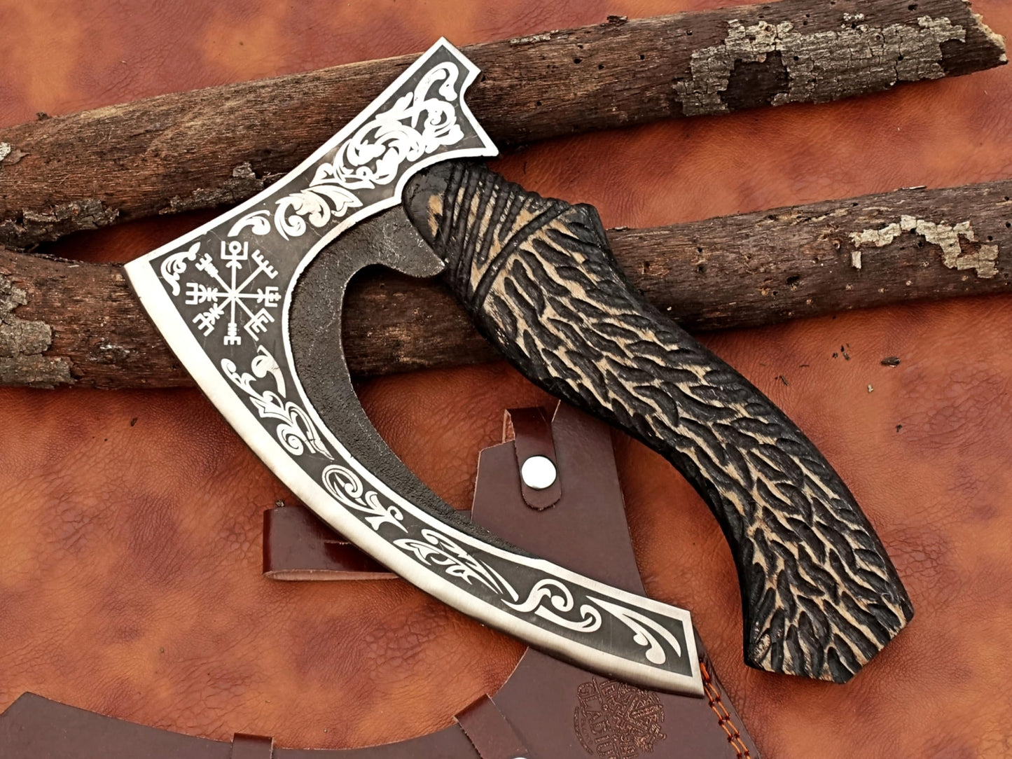Handcrafted Pizza Axe (Black)
