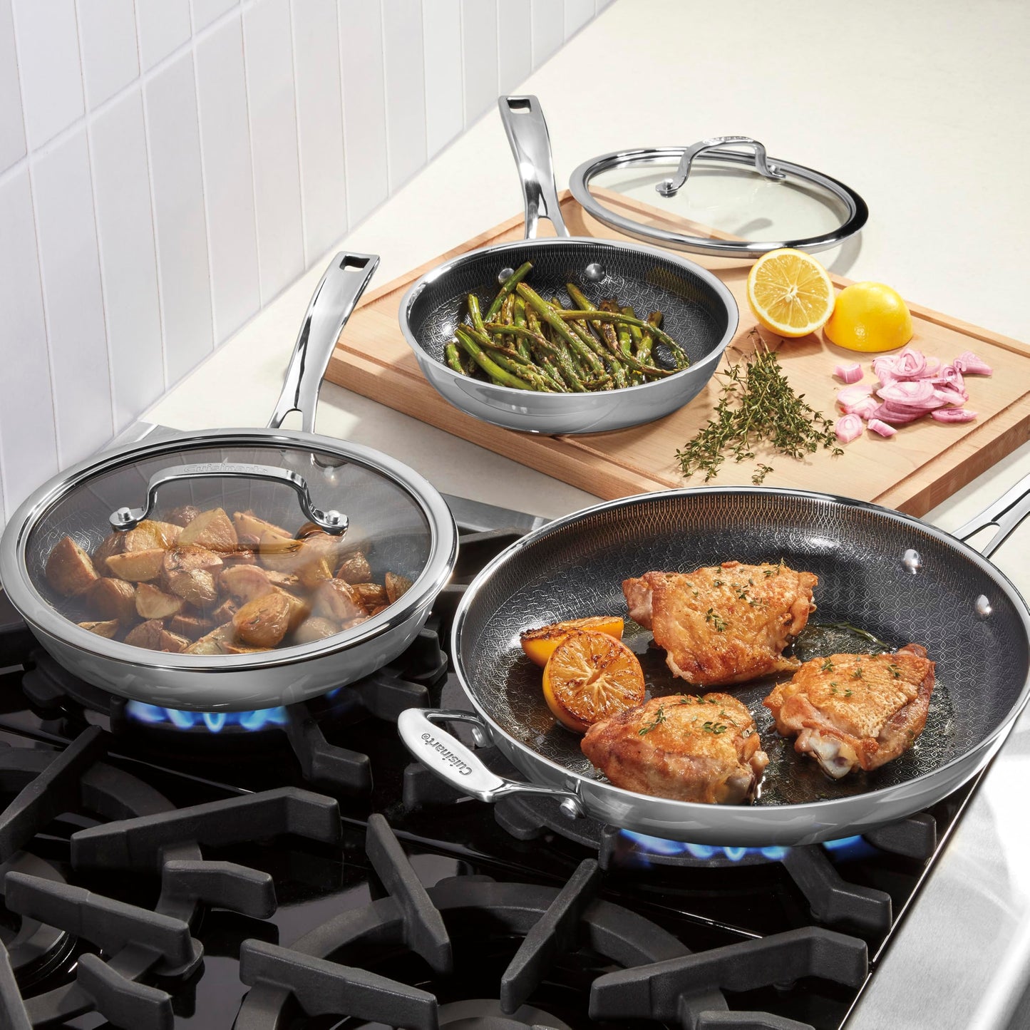 Hybrid Nonstick Frying Pans