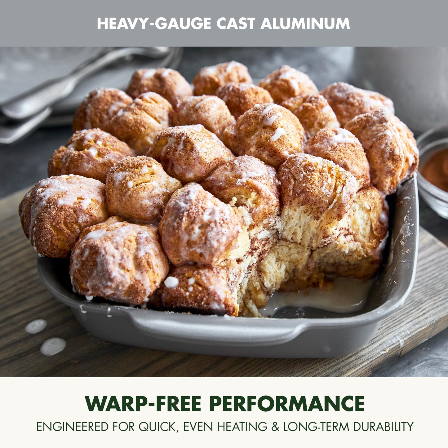 Premiere Ovenware Healthy Ceramic Nonstick 4 Piece Bakeware Set