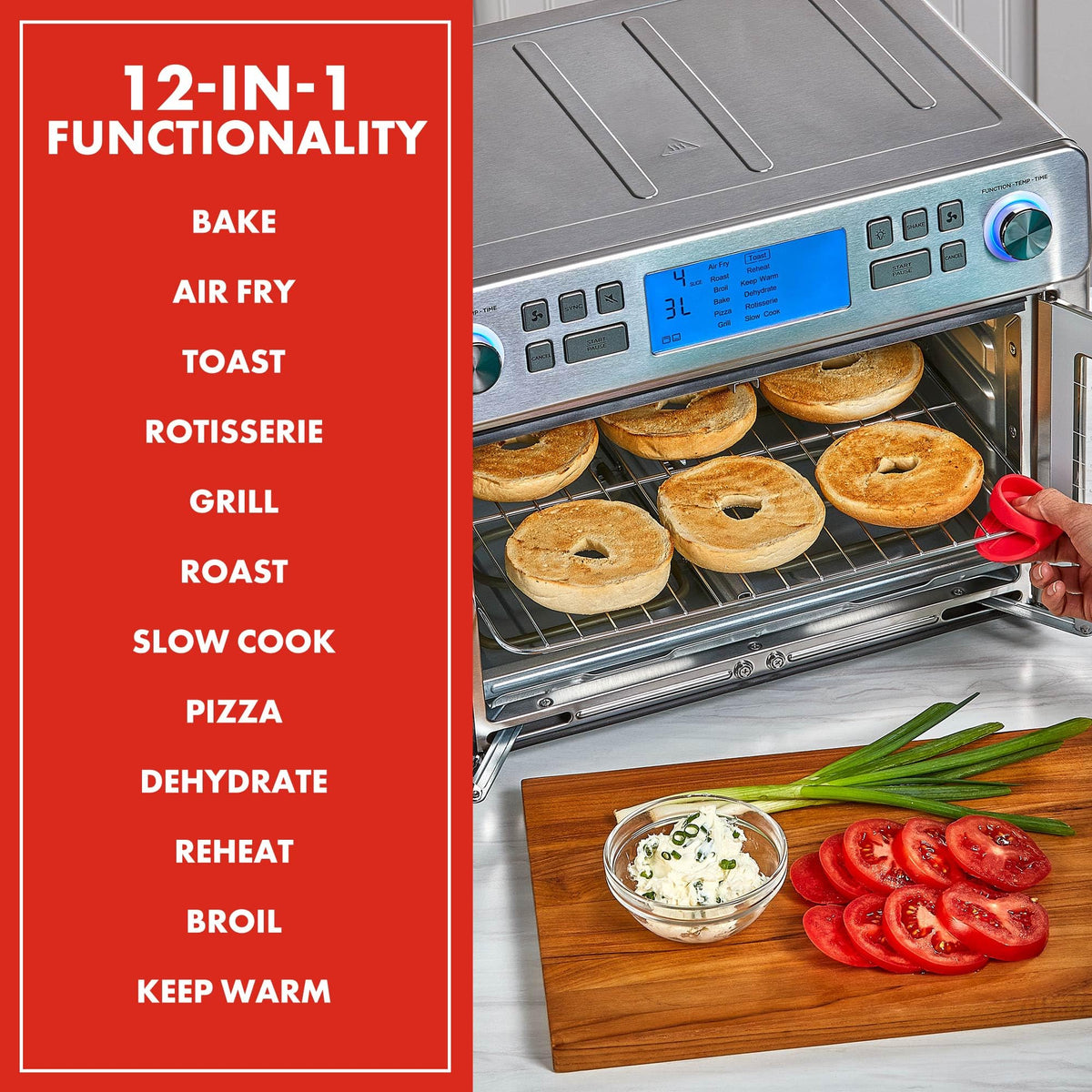 Lagasse Dual Zone Technology 25QT Air Fryer Oven (Dual Zone)
