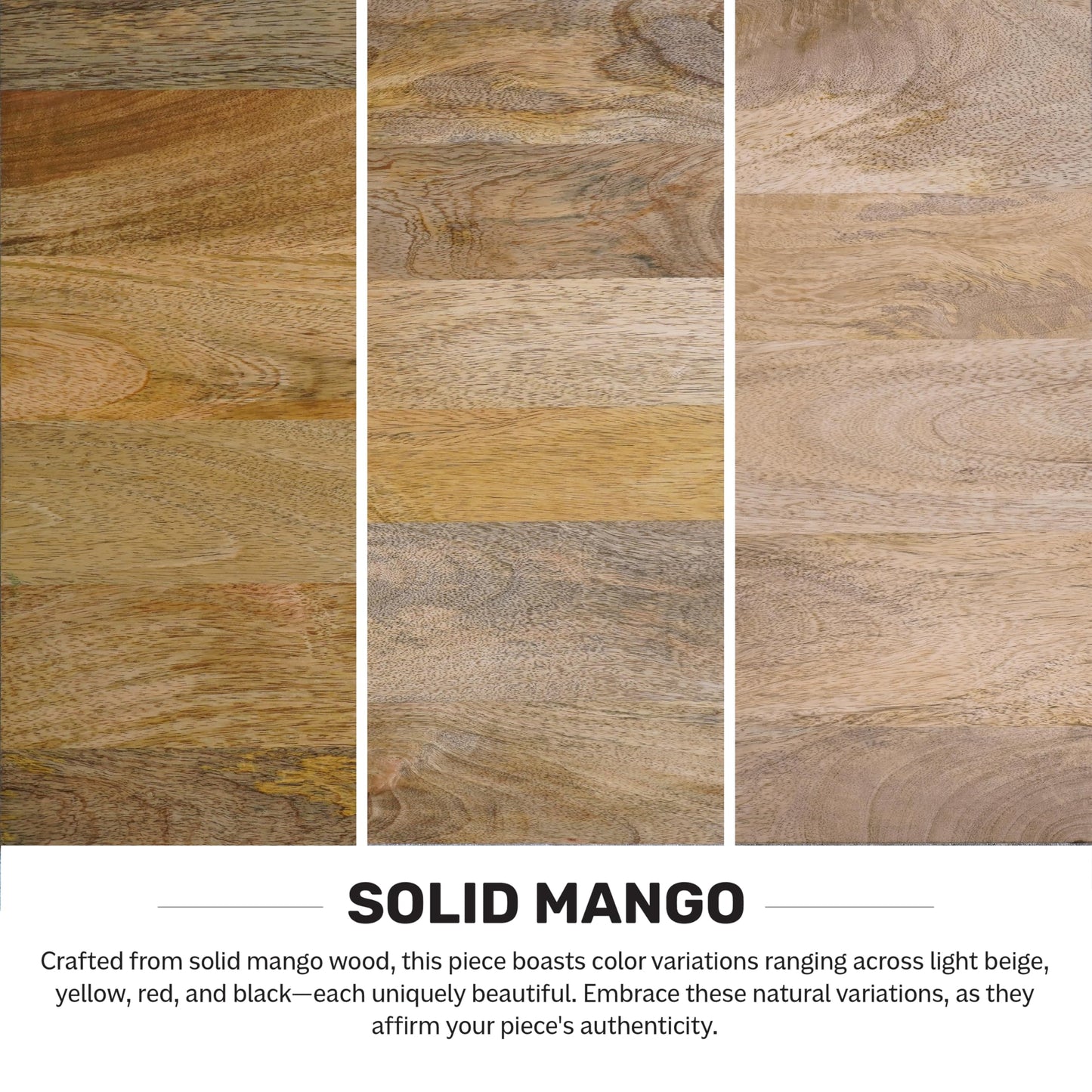Kitchener 47" Wide Solid Wood 2