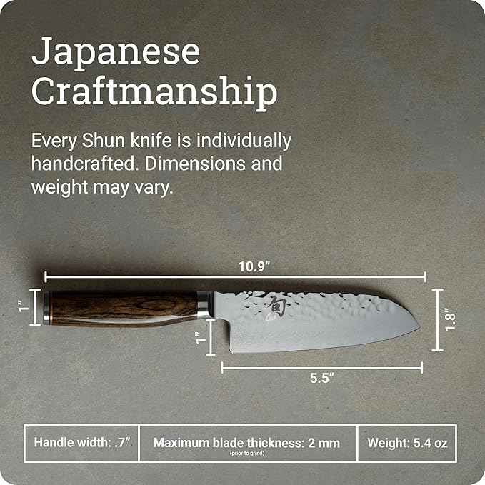 Shun Premier 5 1/2" Santoku Knife