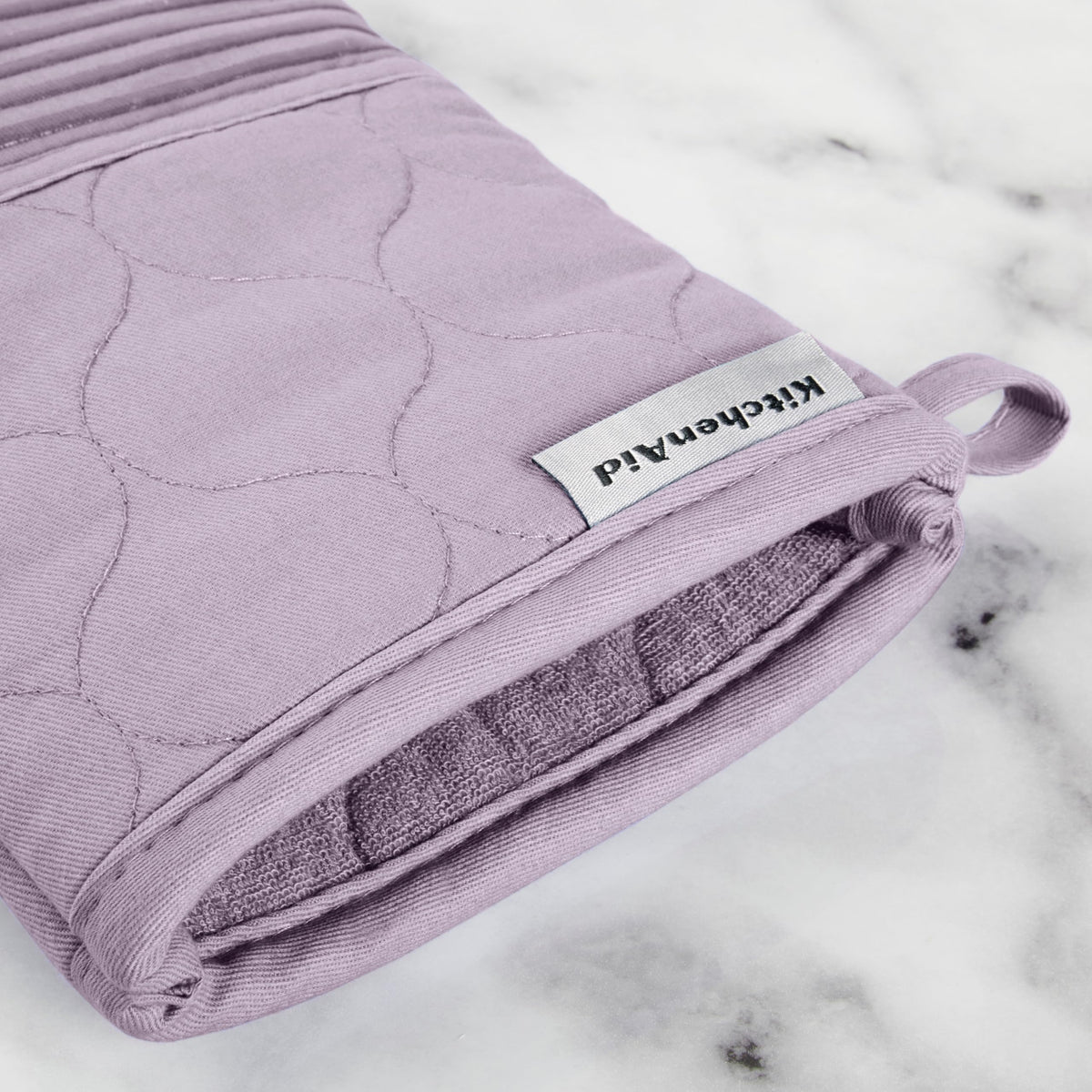 Quilted Cotton Oven Mitt (Wildflower)