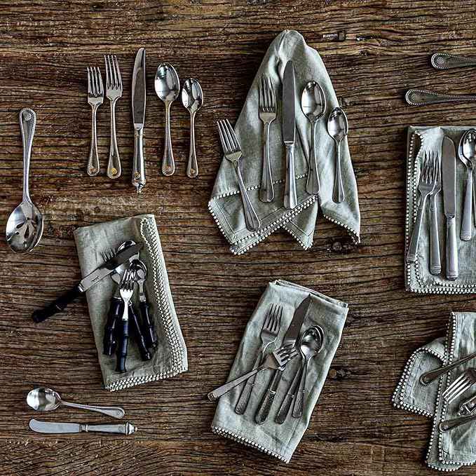 Juliska Berry & Thread 20pc Place Setting - Polished with Gold