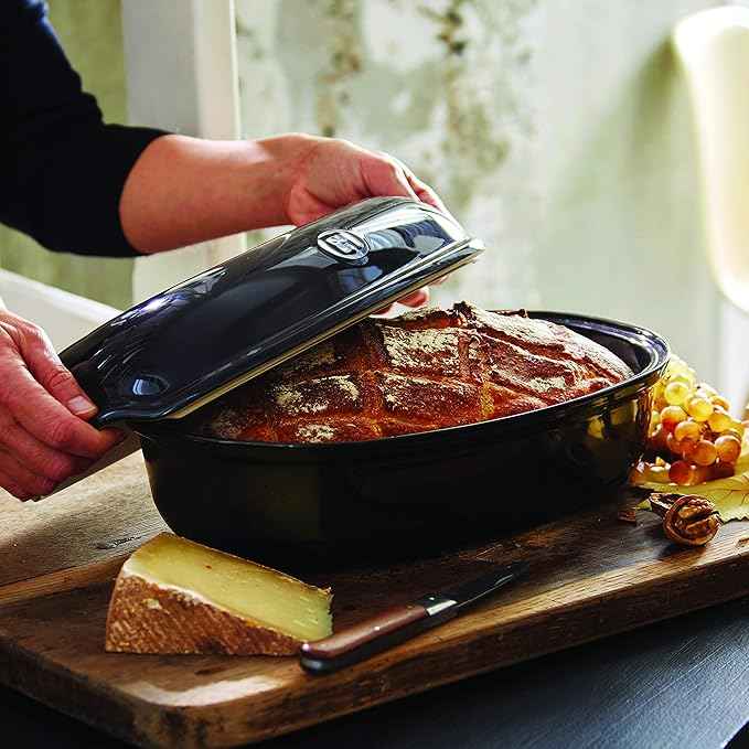 Emile Henry Artisan Bread Baker | Charcoal