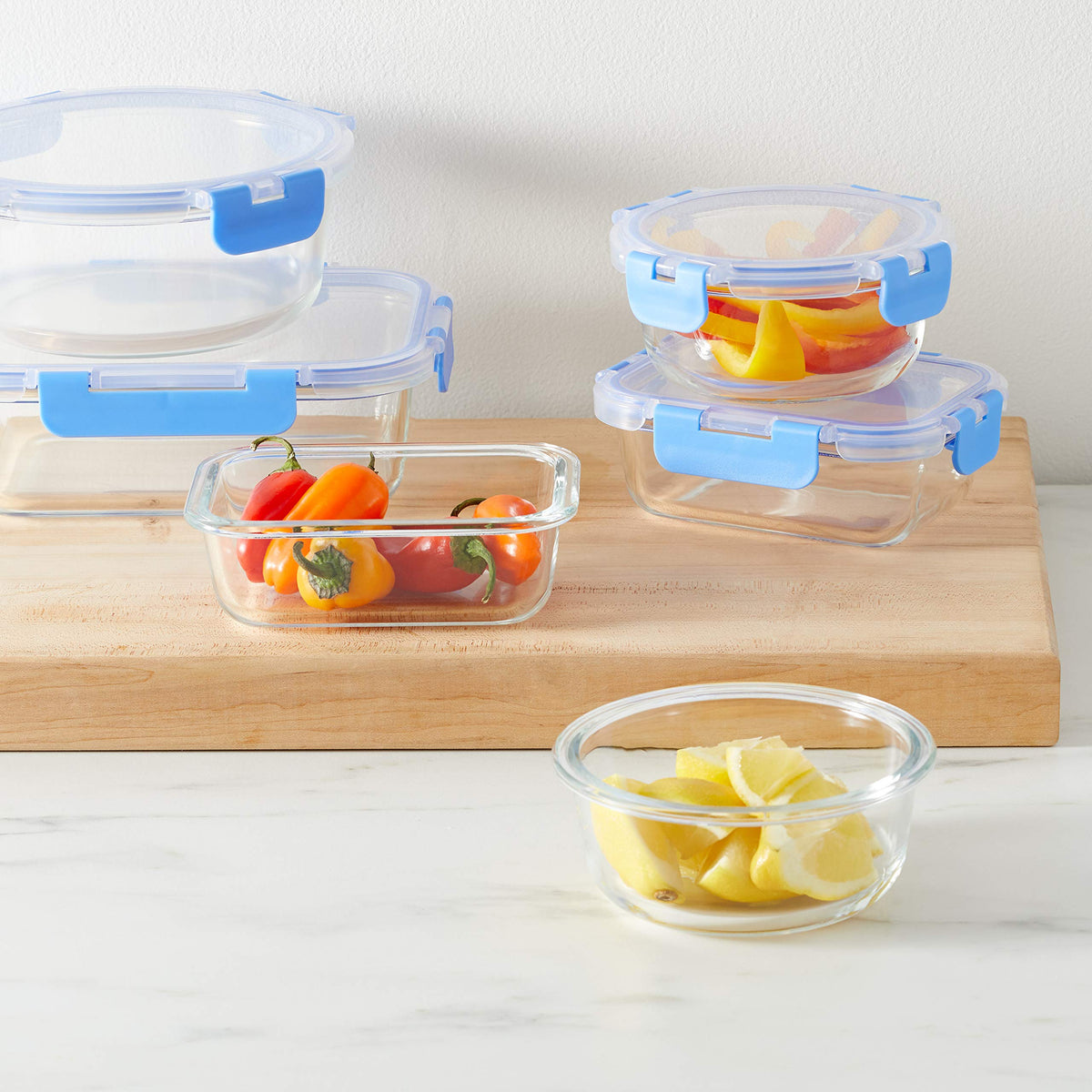 Glass Food Storage Containers (14-Piece Set)