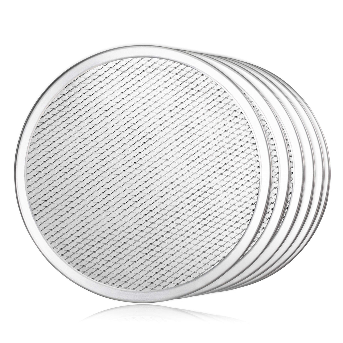 Restaurant Grade Seamless Aluminum Pizza Baking Screen