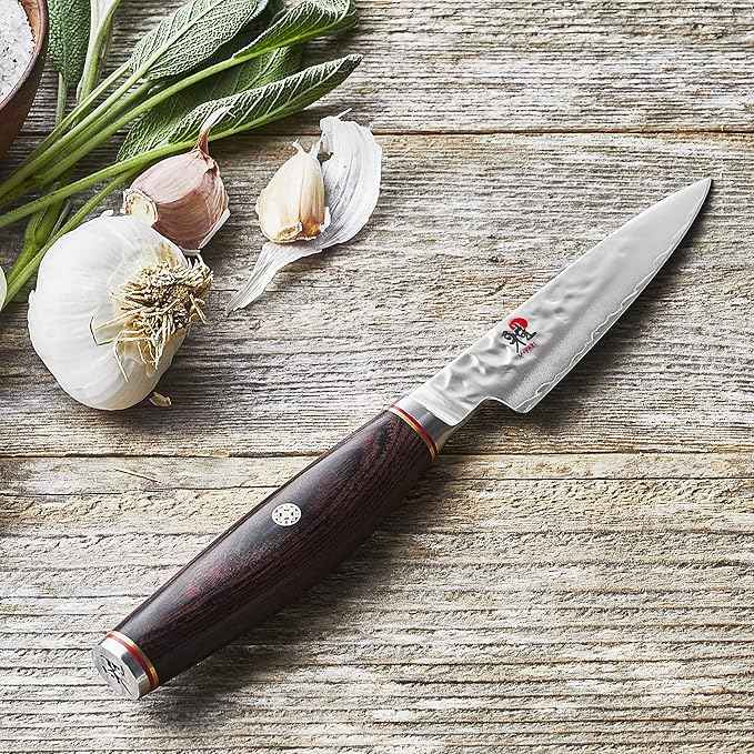 Miyabi Paring Knife, Stainless Steel, 3.5-inch