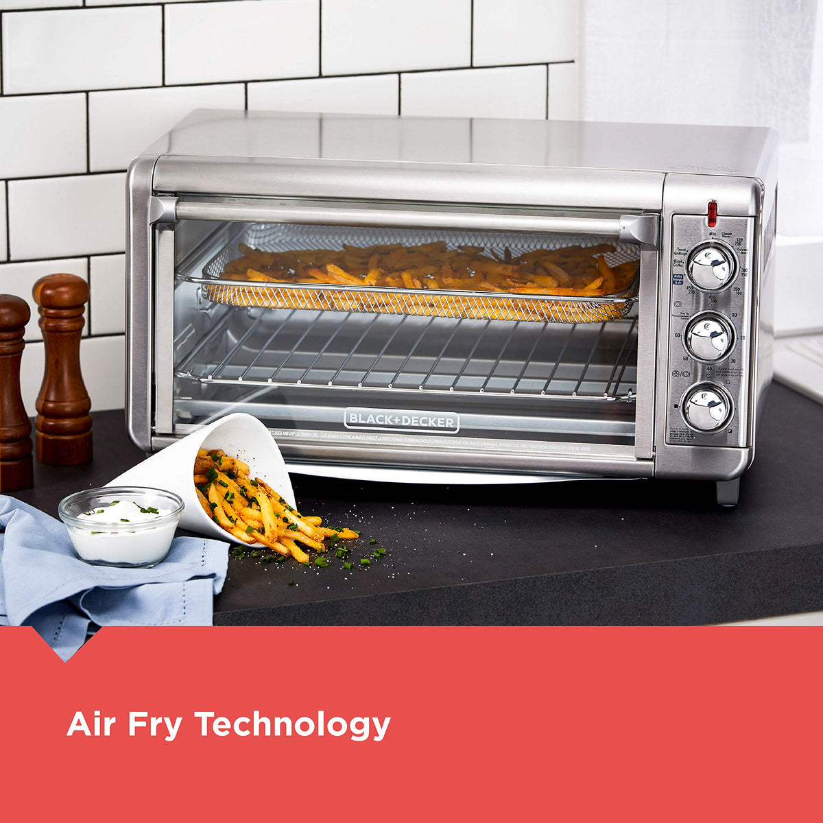 XL 8 Slice Air Fry Toaster Oven