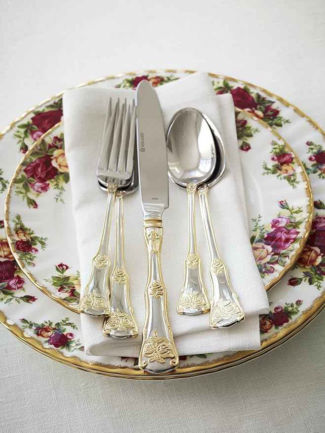 Royal Albert Old Country Roses 20-Piece Flatware Set