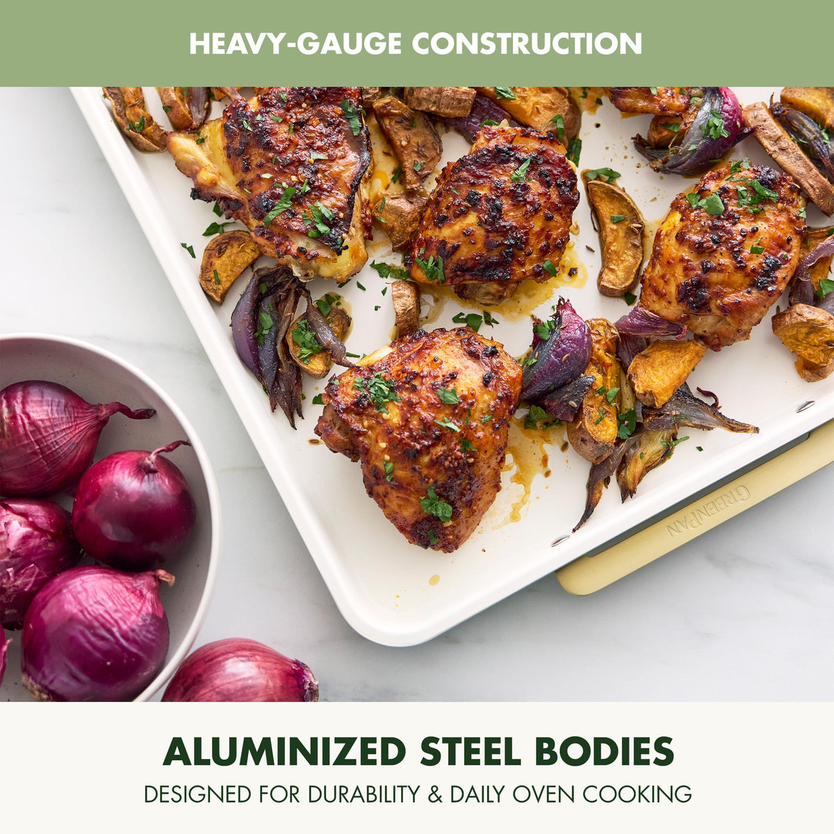 Bakeware 13"x18" Half Baking Sheet Pan