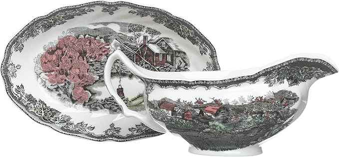 Johnson Brothers Friendly Village 6-Piece Completer Set, Multi, 10.5