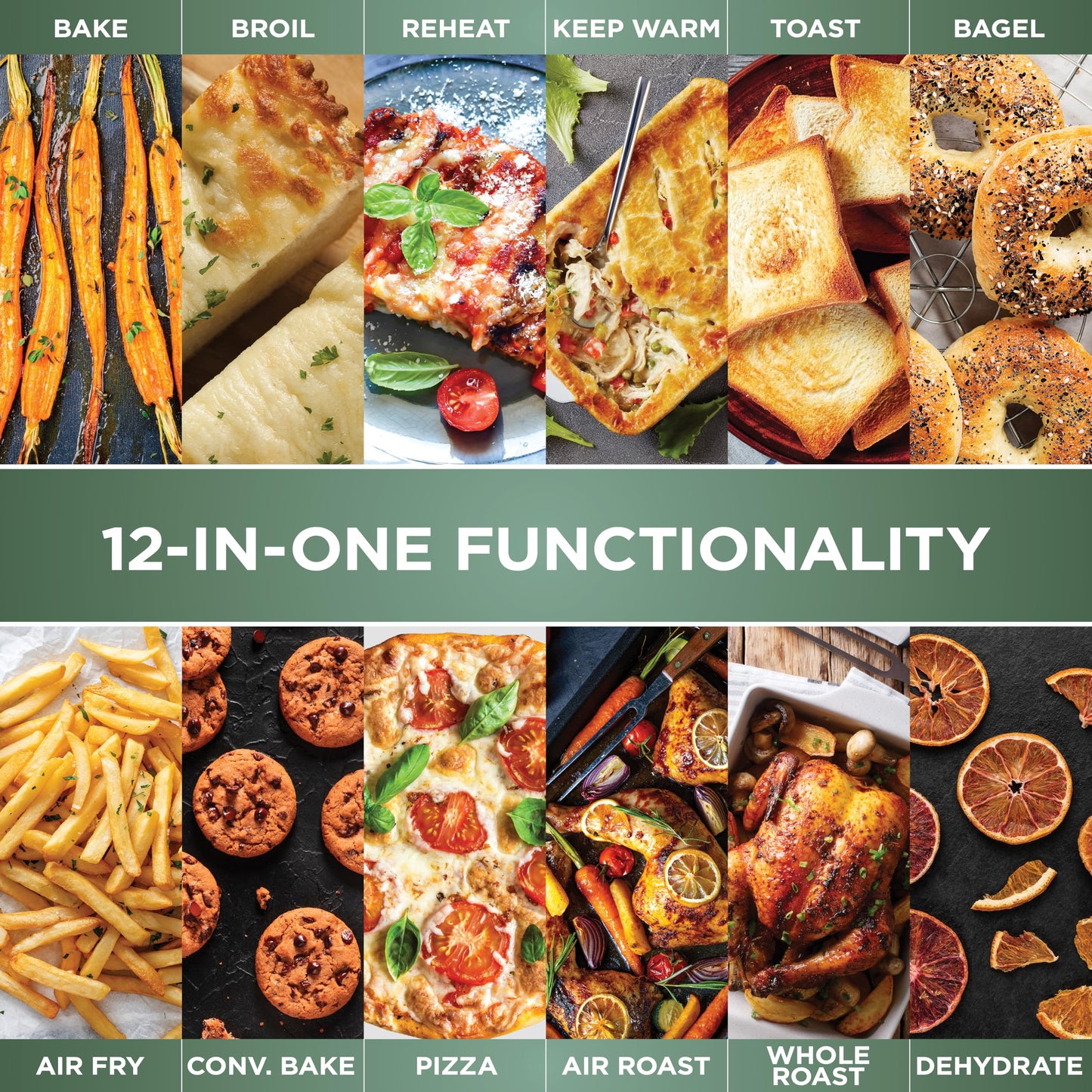 Double Stack XL Countertop Oven (12-in-1 XL Prestige)
