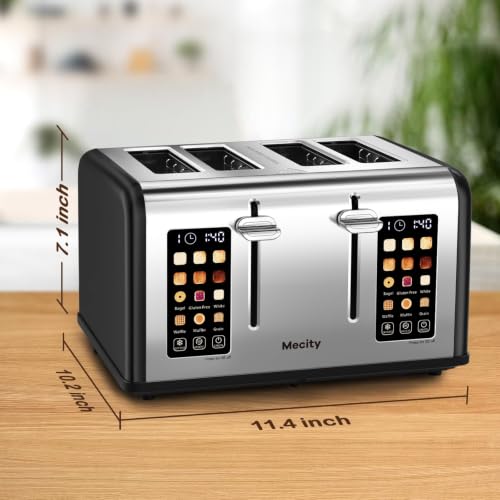 4 Slice Toaster Touch Screen