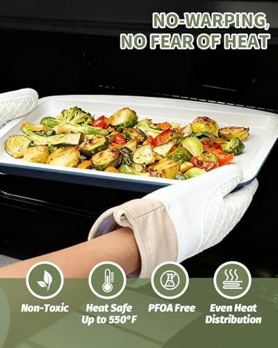 Ceramic Nonstick Baking Pans Set