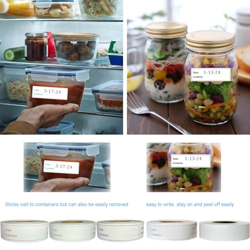 1000pcs Freezer Labels