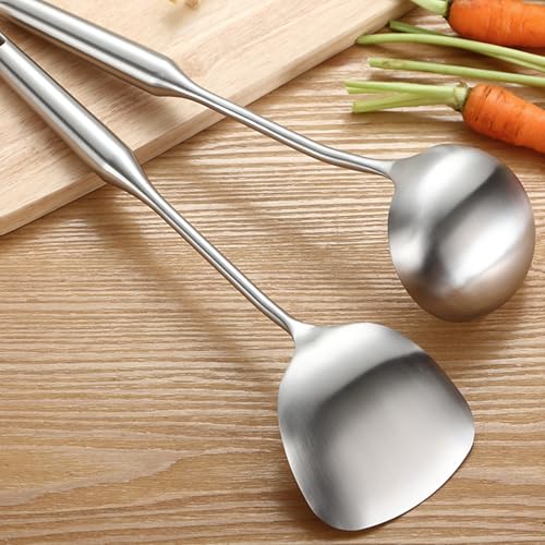 stainless steel cooking utensils set