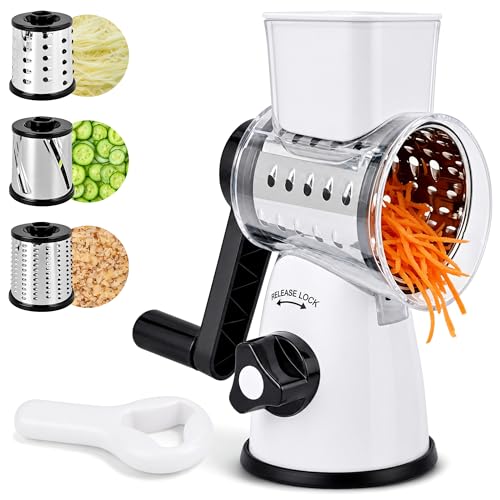 Rotary Cheese Grater with Handle