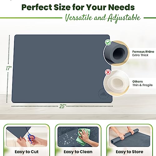 Large Silicone Mat 28" x 20" Mat Thick Heat Resistant