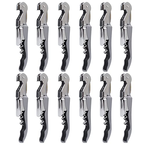 Corkscrew Wine Opener Stainless Steel Fold Beer or Bottle Opener Serrated Foil Cutter