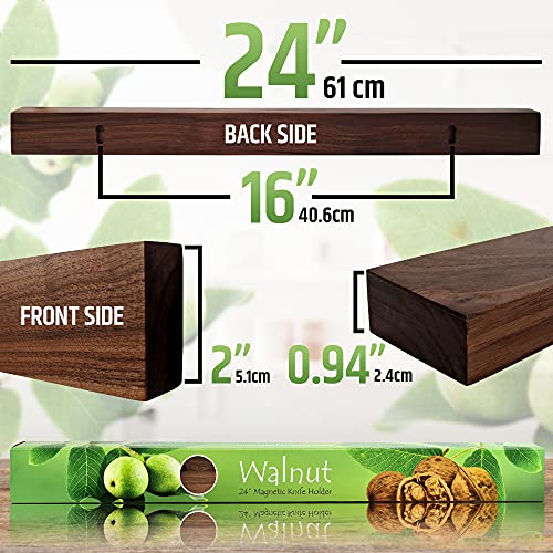 Premium 24 Inch (24" - Walnut)