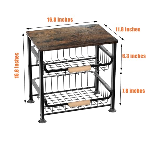 Fruit Basket Kitchen Pantry Organizers and Storage