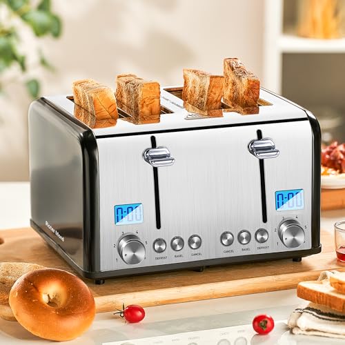 Countdown Stainless Steel 4 Slice Toaster with Bagel