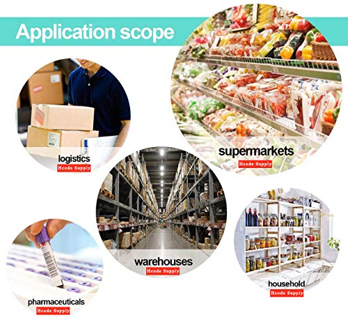 1 x 3'' Cooler Food Storage Freezer Stickers Refrigerator Labels Adhesive Removable Food Labels for Freezer Restaurant Quality Freezer Paper Labels 300 Stickers per Roll