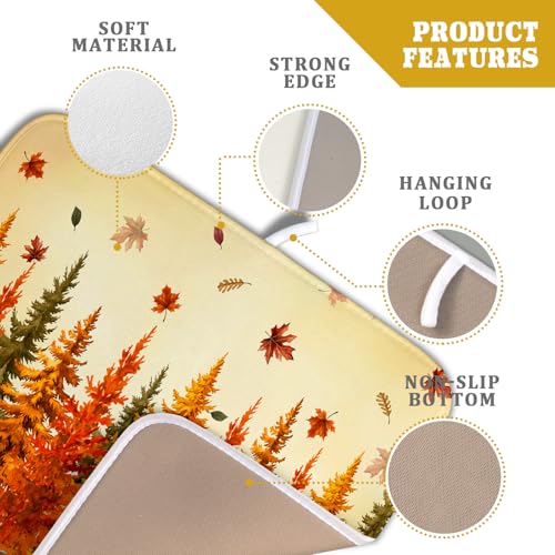 Microfiber Dish Drying Mat 2 Size Dish Drying Pad for Kitchen Counter
