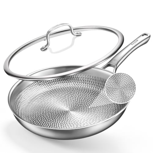 Titanium Pans for Cooking (Titanium / 10-Inch)