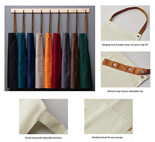 Personalized Custom Aprons Custom Adjustable Kitchen Cooking Aprons Hair Stylist Cafe Work Aprons For Men And Women