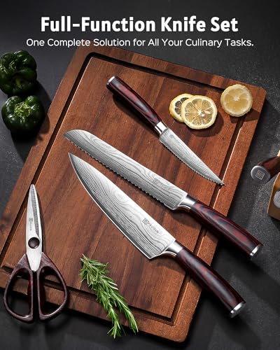 Knife Set High Carbon Stainless Steel Kitchen Knife Set
