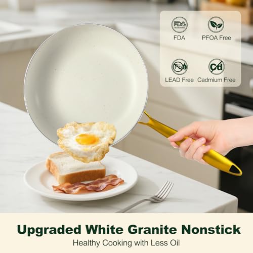 7pcs Nonstick Ceramic Cookware Set