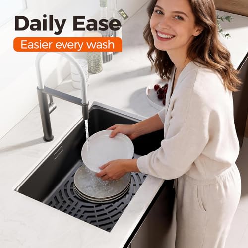 Silicone Sink Protector for Kitchen Sink (19x13 rear)