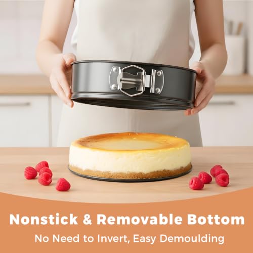 Springform Pan Set of 3 Nonstick Cheesecake Pan