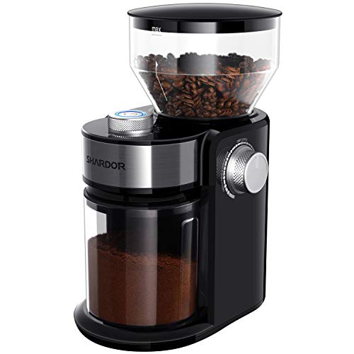Electric Burr Coffee Grinder 2.0 (Glossy Black)