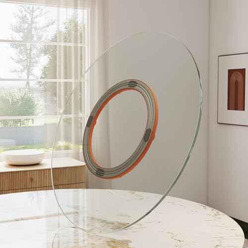 Lazy Susan for Table Top Sintered Stone Rotating Serving Tray for Dining Table