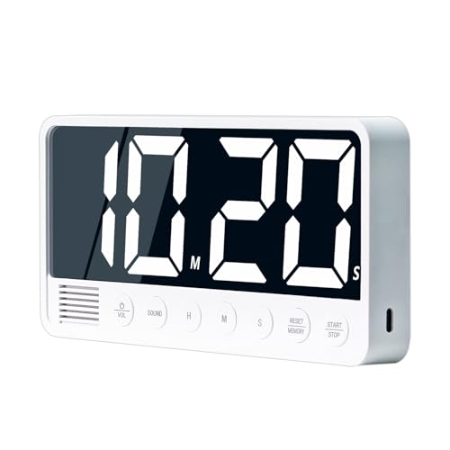 Digital Kitchen Timer with 7.1” Extra Large LED Display