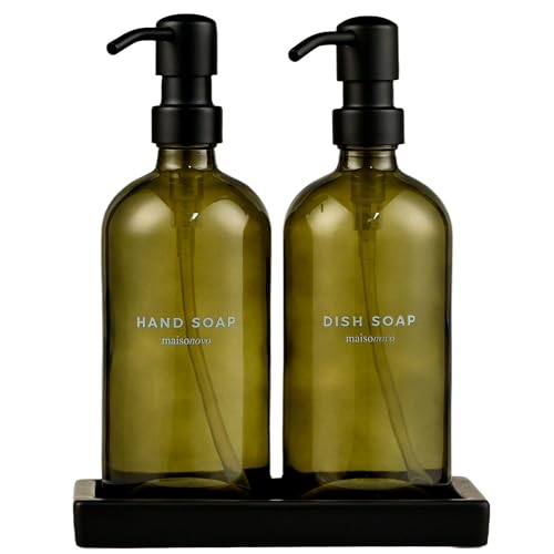 Glass Trays Soap Dispenser