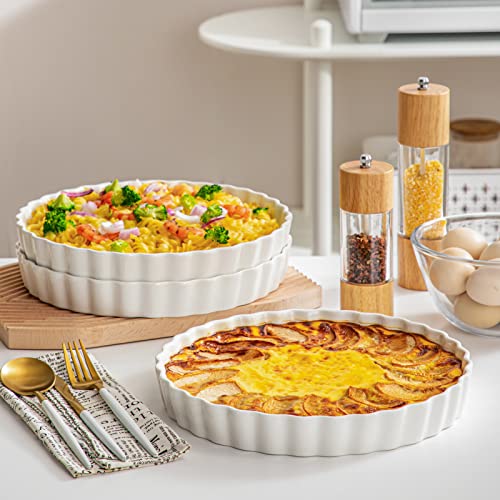 Porcelain Pie Pan 10 Inch Pie Plate
