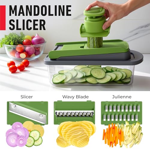 MUELLER HOME Pro (8 Blade / Gray/Green)