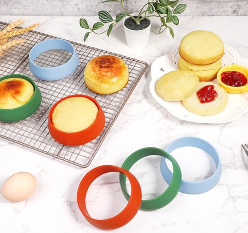 Silicone English Muffin Rings