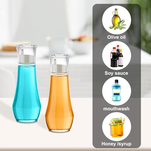 Diamond Olive Oil Dispenser Bottle (Clear-2P)
